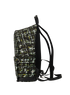 Logo & Abstract Print Backpack, bottom view